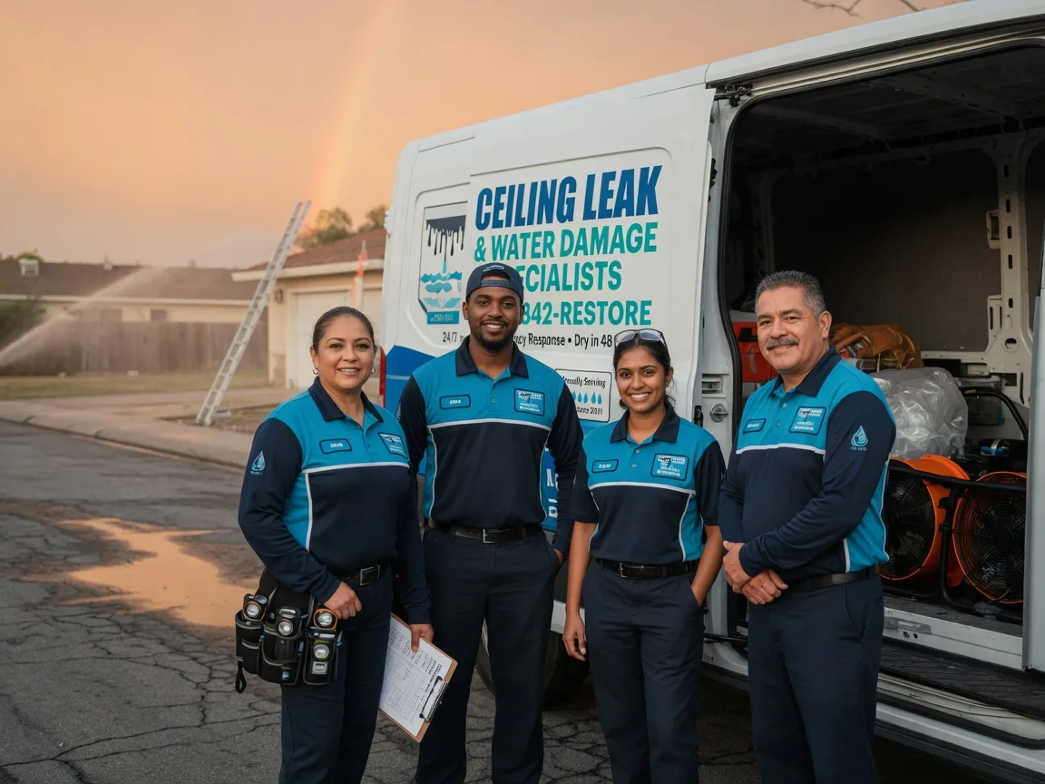 Ceiling Leak Cleanup company in Wright, WY